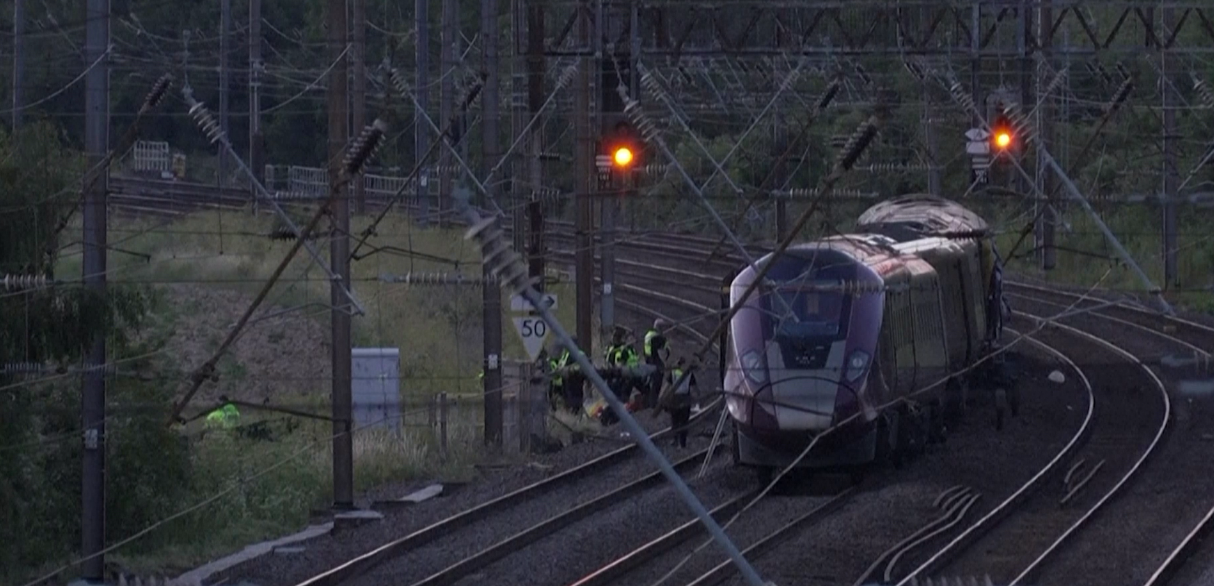 Two trains reported to have collided north of London: transport police